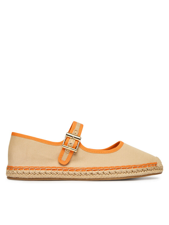 Tommy Hilfiger Espadryle Buckle Maryjane Espadrille FW0FW09239 Beżowy