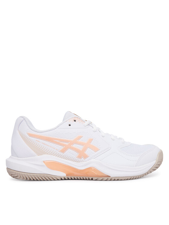 Asics Buty do tenisa Gel-Dedicate 9 Clay 1042A314 Biały