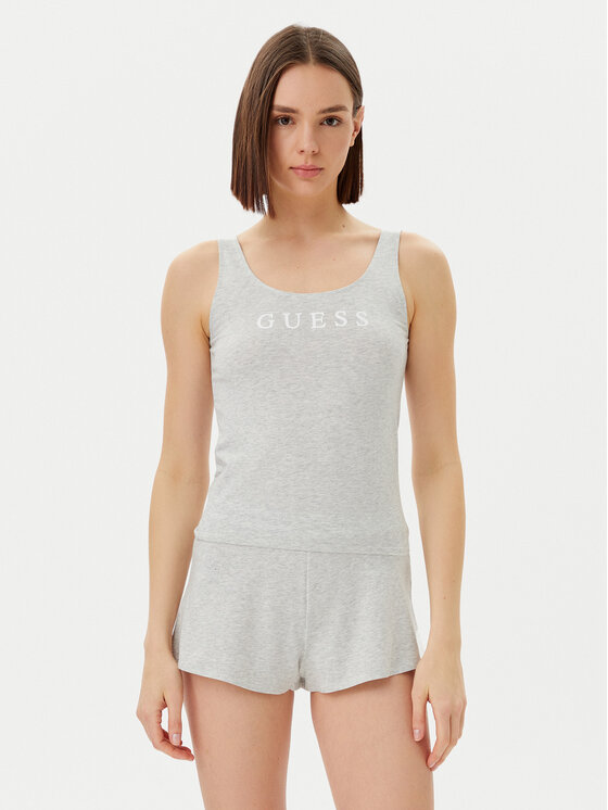 Guess Piżama O5GX13 KBBU1 Szary Regular Fit