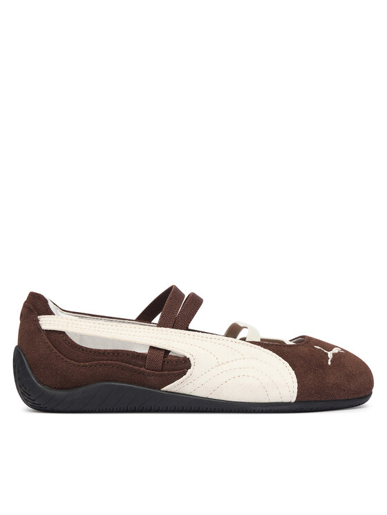 Puma Baleriny Speedcat Ballet Sd Jr 406132 Brązowy