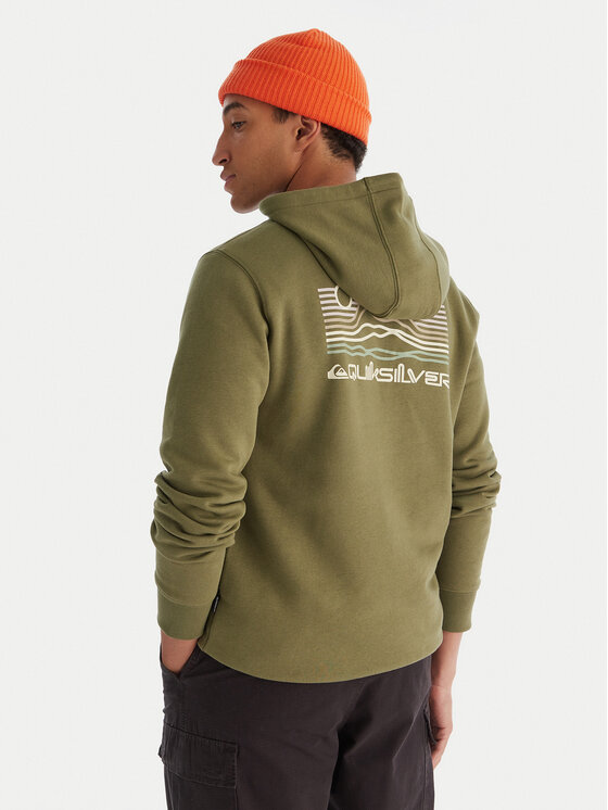 Quiksilver Bluza Light Waves EQYFT05168 Khaki Regular Fit
