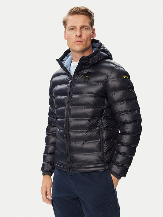 Blauer Kurtka zimowa Charles 26WBLUC02218 Niebieski Regular Fit