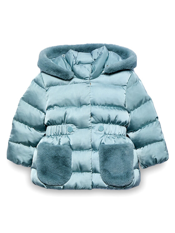 Abel & Lula Kurtka zimowa 5821 Zielony Regular Fit