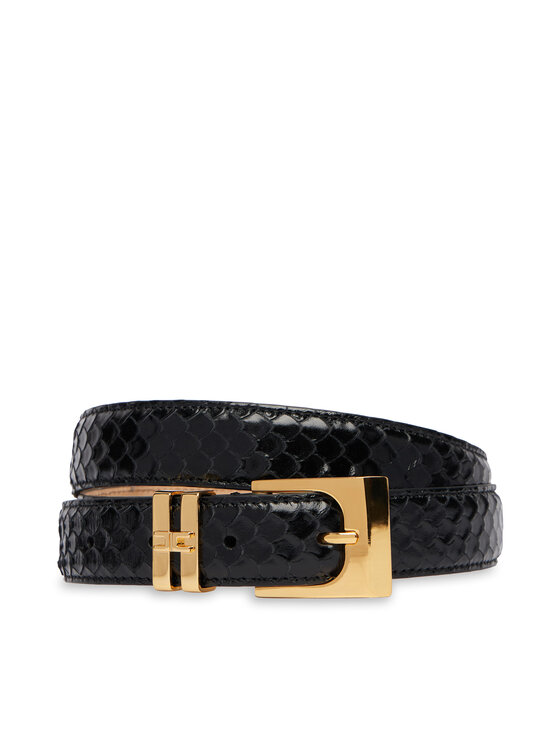 Elisabetta Franchi Pasek CT-63S-67E2-V165 Czarny