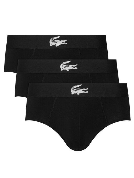 Lacoste Komplet slipów 8H7761 Czarny