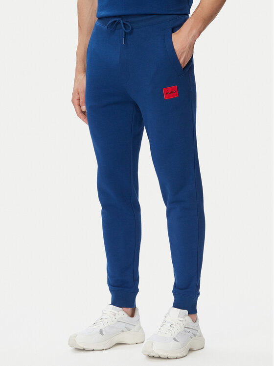 HUGO Spodnie dresowe Doak212 50447963 Niebieski Regular Fit