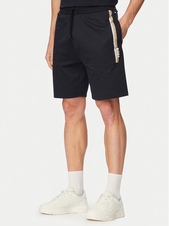 BOSS Szorty sportowe Authentic 50554778 Granatowy Regular Fit