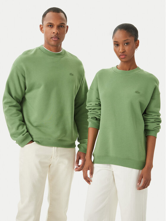 Lacoste Bluza SH7745 Zielony jasny Regular Fit