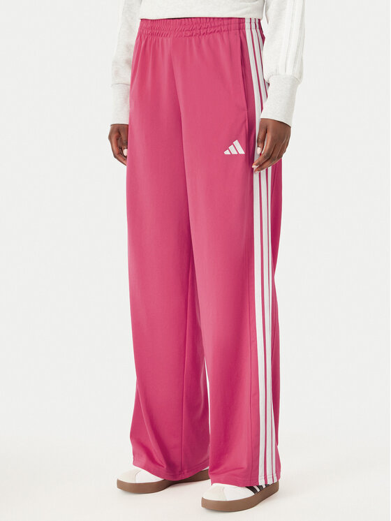 adidas Spodnie dresowe Dayready KZ2513 Różowy Wide Leg