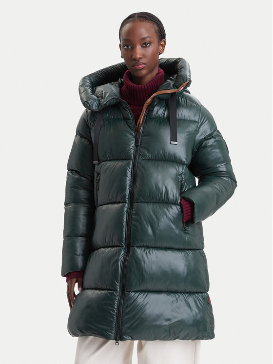 Save The Duck Kurtka zimowa D45510W LOVE21 Zielony ciemny Regular Fit