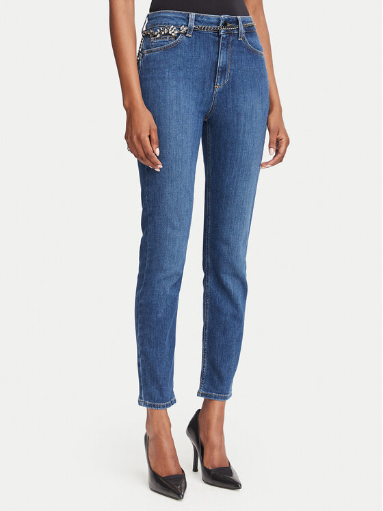 Liu Jo Jeansy UF6035 D0375 Niebieski Skinny Fit