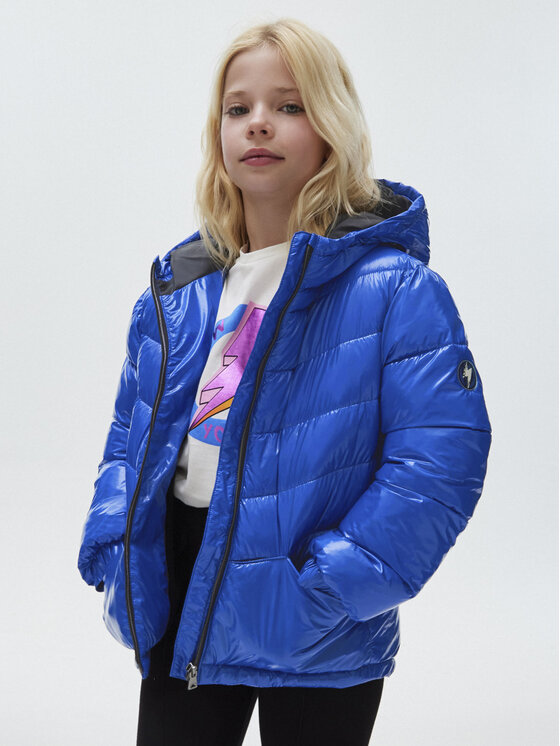 Mayoral Kurtka zimowa 7.417 Niebieski Regular Fit