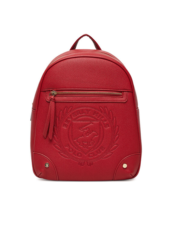 Beverly Hills Polo Club Plecak CEO-BHPC-K-031-06 Czerwony