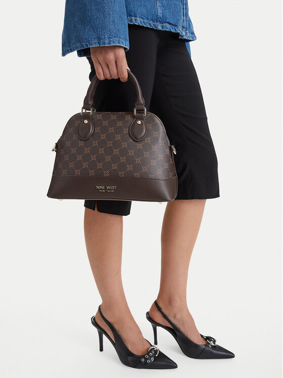 Nine West Torebka CEO-OPAL DREAM-LDA9210 Brązowy ciemny