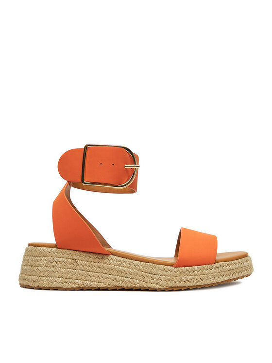 DeeZee Espadryle QS276-1 Pomarańczowy