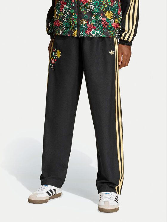 adidas Spodnie dresowe Liberty London KD5946 Czarny Loose Fit