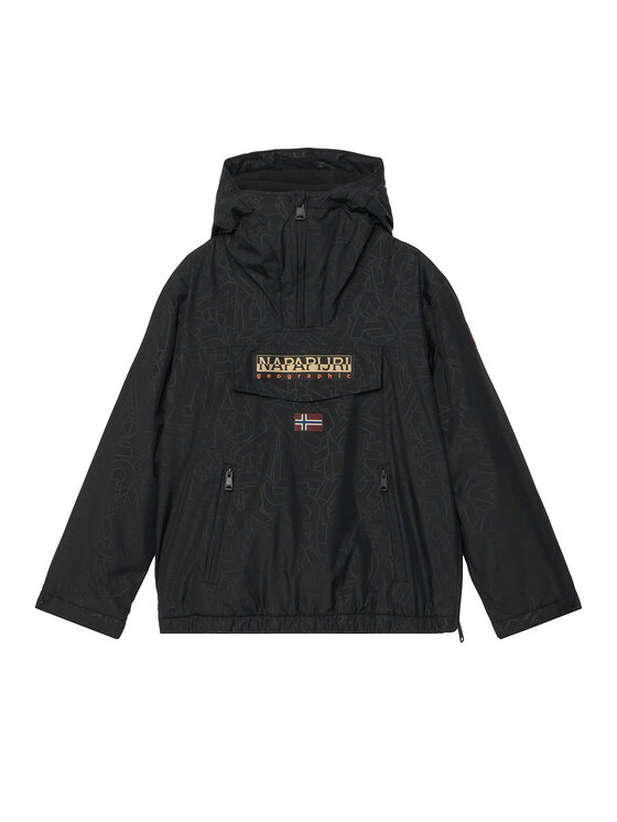 Napapijri Kurtka anorak NP0A8A6J Czarny Loose Fit
