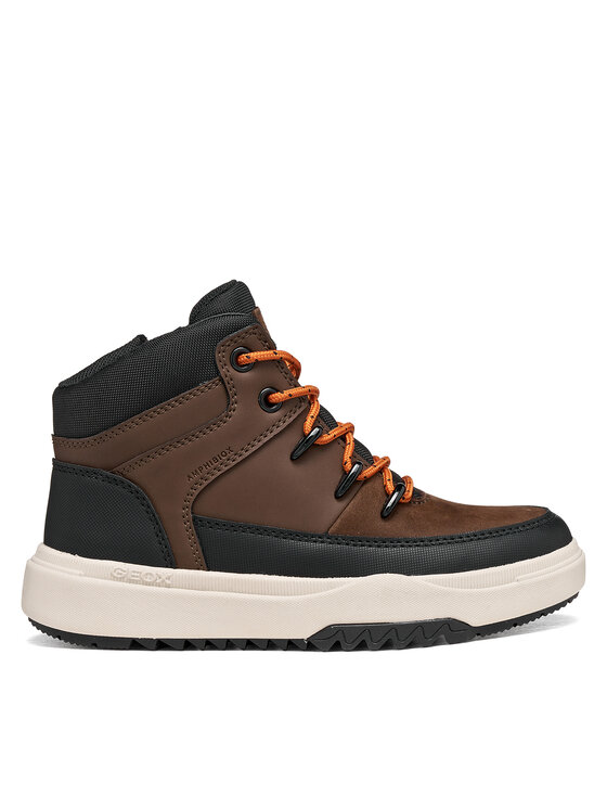 Geox Trzewiki J Bunshee Boy B Abx J56FMA 0ME32 C6006 M Brązowy ciemny