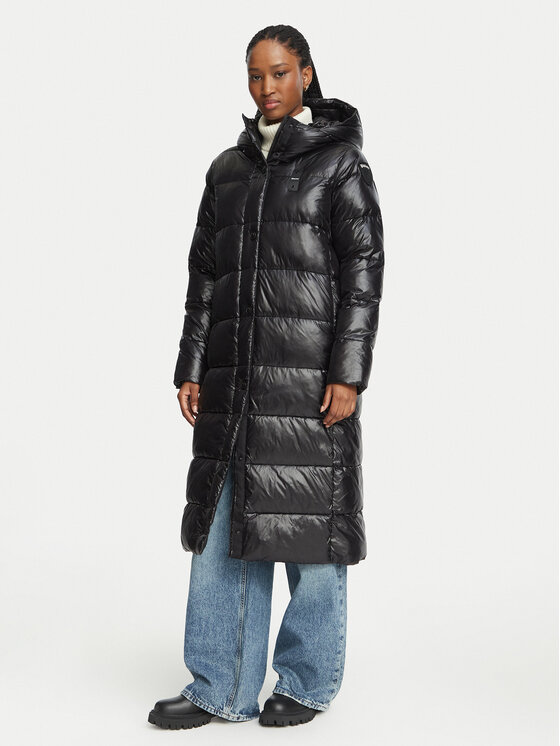 Blauer Kurtka zimowa Bellevue 26WBLDK02072 Czarny Regular Fit