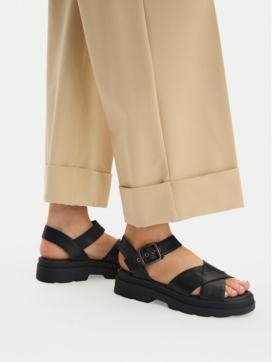 Clarks Sandały Orinoco3 Cross 26186091 Czarny