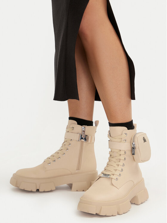 Steve Madden Trapery Tanker-P SM11001615-04004-299 Beżowy