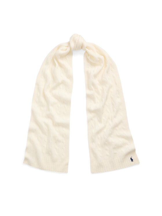 Polo Ralph Lauren Szalik 455956296002 Kremowy