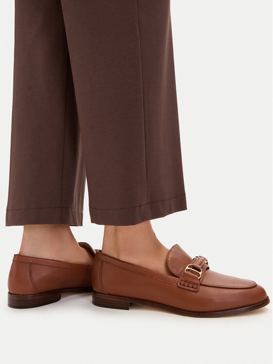 LAUREN RALPH LAUREN Loafersy 802P02121002 Brązowy