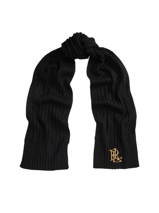 LAUREN RALPH LAUREN Szalik 454P23506003 Czarny