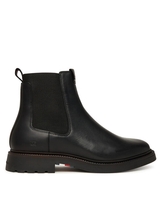 Tommy Hilfiger Sztyblety Comfort Lwt FM0FM05591 Czarny