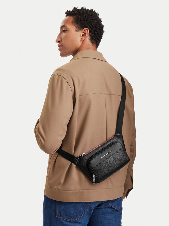 Tommy Hilfiger Nerka Th Central Bumbag AM0AM14755 Czarny