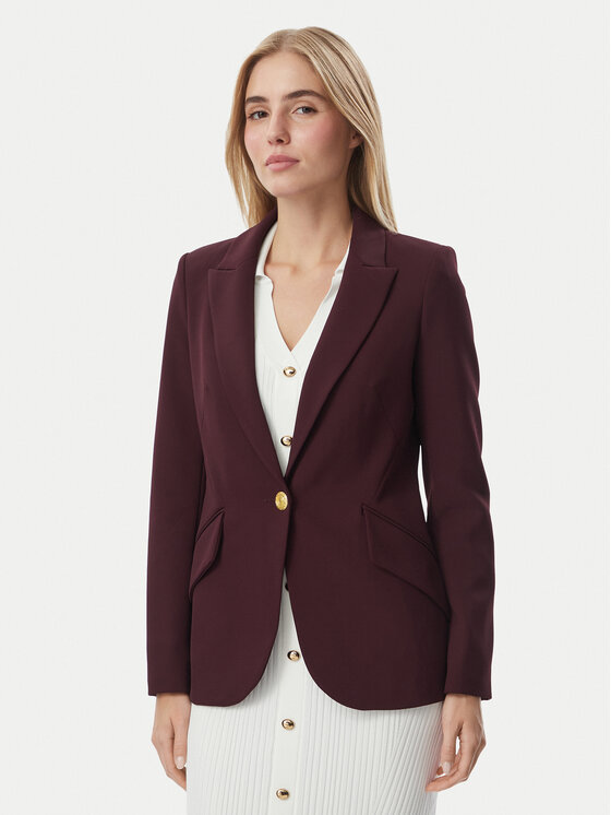 Marciano Guess Marynarka G6YN03 W3121 Fioletowy Slim Fit