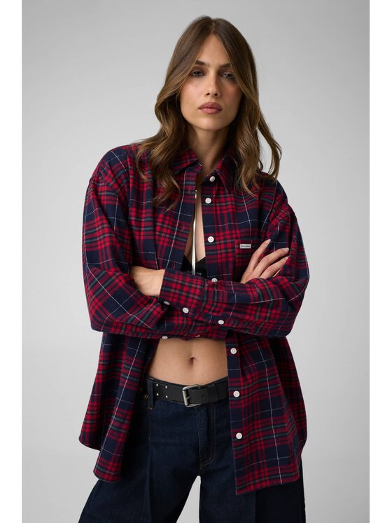 Guess Jeans Top 178963 Czerwony