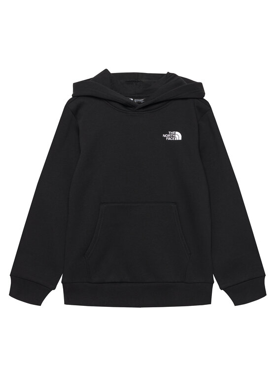 The North Face Bluza Teen Evolution Simple Dome NF0A8CV6 Czarny Regular Fit