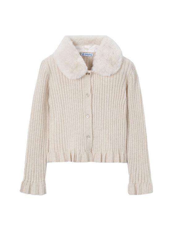 Mayoral Sweter 4311 Écru Regular Fit