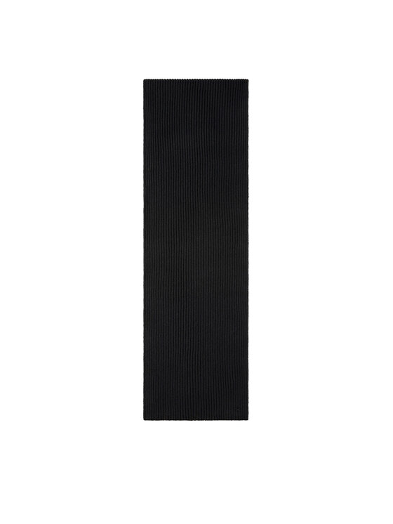 Calvin Klein Szalik Ck Metal Wool Rib Scarf LV04D8056G Czarny