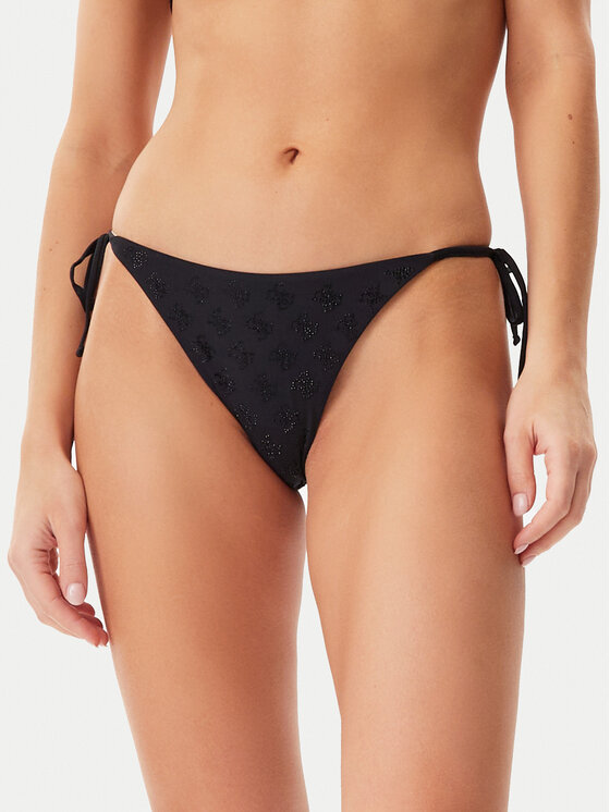 Guess Góra od bikini E5GJ13 MC040 Czarny Regular Fit