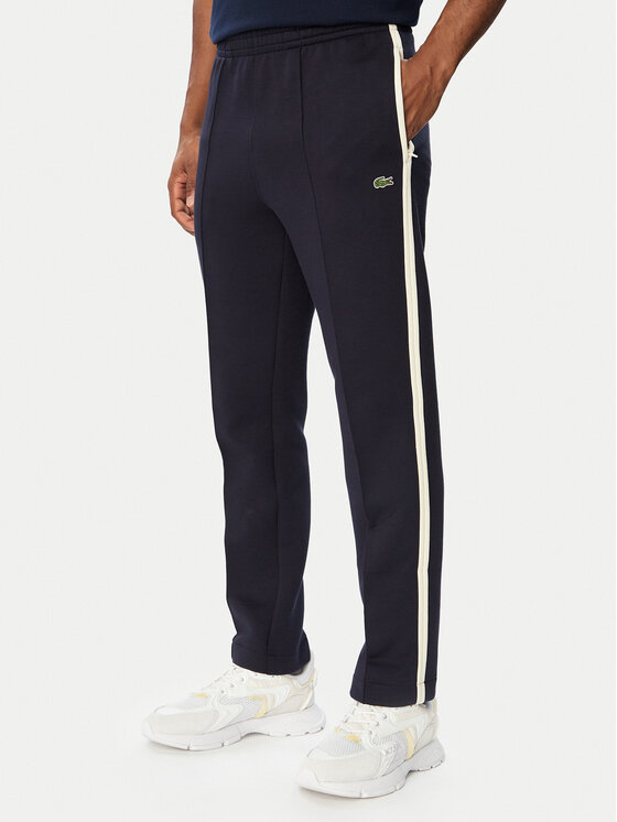 Lacoste Spodnie dresowe XH8615 Granatowy Regular Fit
