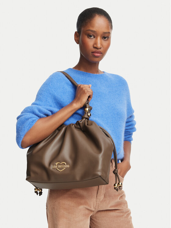 LOVE MOSCHINO Torebka JC4284PP0PK1020A Brązowy