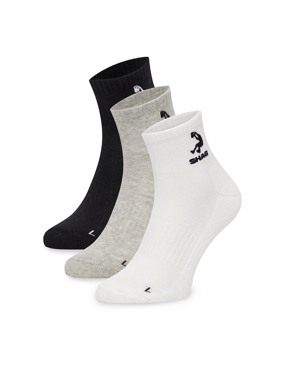 SHAQ Skarpety krótkie CEO_AS_SHQ_H_001Z_AW26 (3-PACK) Kolorowy