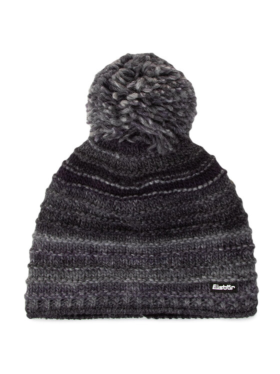 Eisbär Czapka Mikata Pompon MÜ 30619 Szary