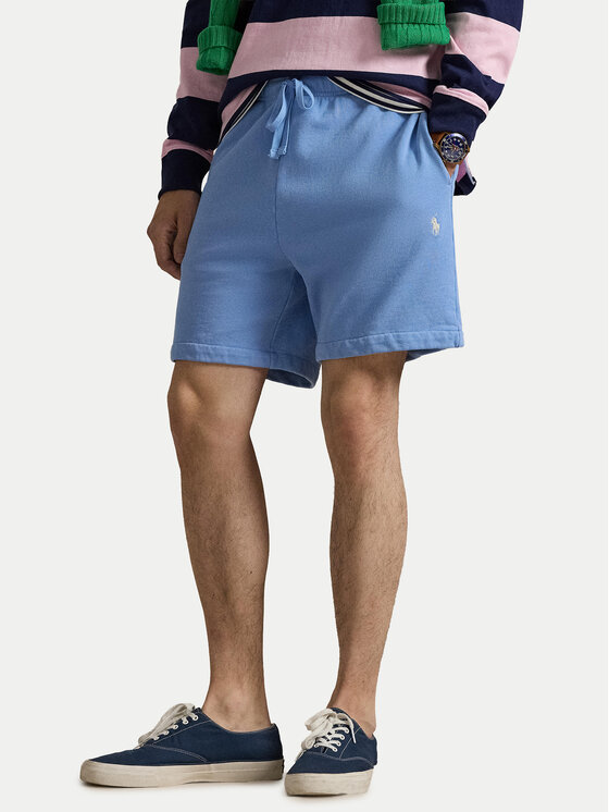 Polo Ralph Lauren Szorty materiałowe 710934602502 Niebieski Regular Fit