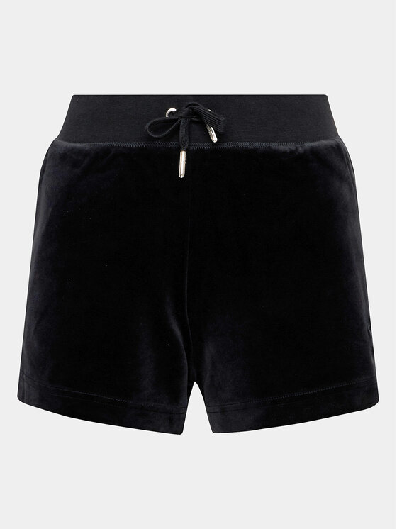 Juicy Couture Szorty sportowe Eve JCCH221001 Czarny Regular Fit
