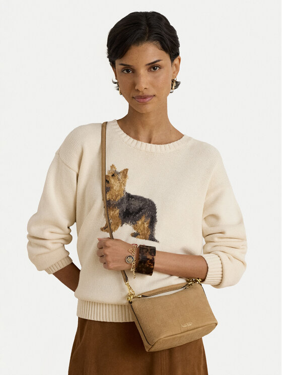 LAUREN RALPH LAUREN Torebka 431P18451001 Brązowy jasny