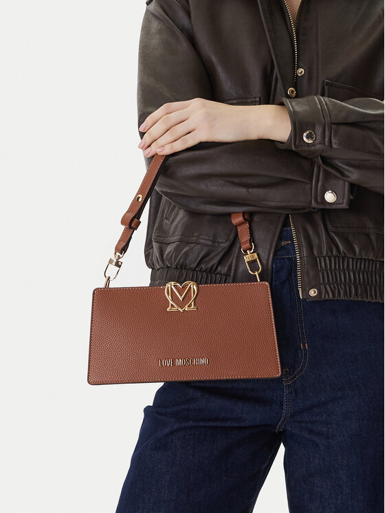 LOVE MOSCHINO Torebka JC4128PP1OLM0200 Brązowy