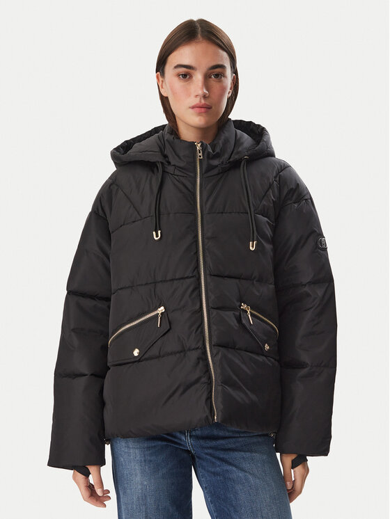 Liu Jo Kurtka zimowa TF6006 TS62A Czarny Regular Fit