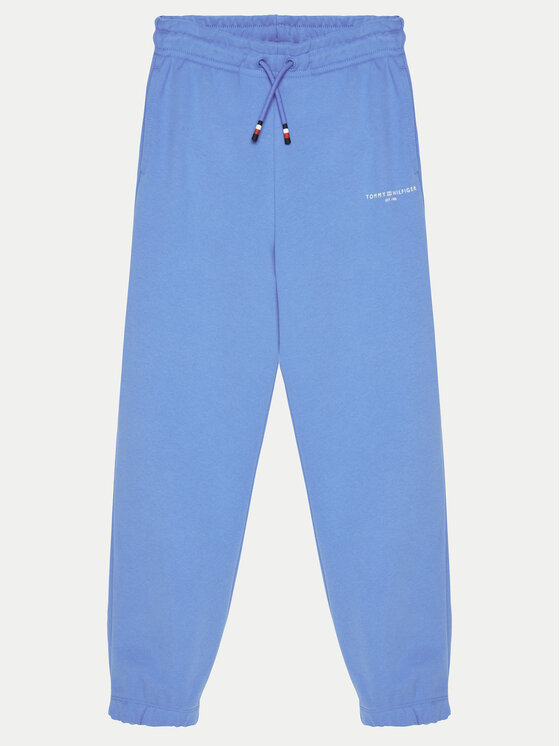 Tommy Hilfiger Spodnie dresowe KS0KS00596 Niebieski Regular Fit