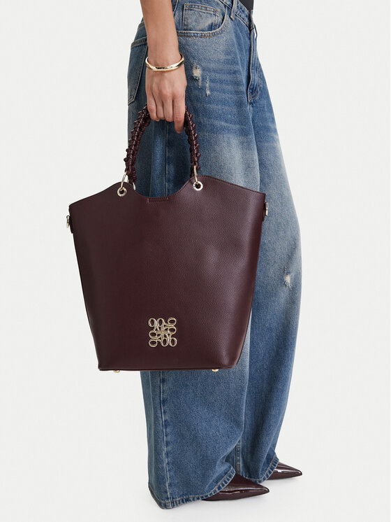 Nine West Torebka EO-HIDDEN CHARM-LDA9444 Bordowy