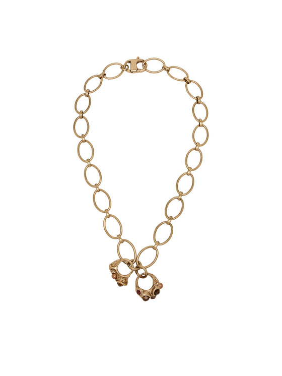 Weekend Max Mara Naszyjnik Aderire 2625756124650 Złoty