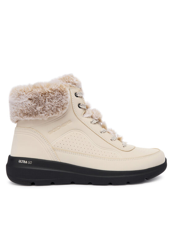 Skechers Trzewiki Glacial Ultra 144199/NTBK Beżowy