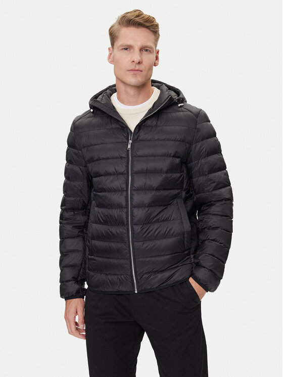 BOSS Kurtka puchowa H-Dimeo 50540450 Czarny Regular Fit